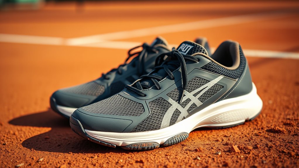 clay court grip and control