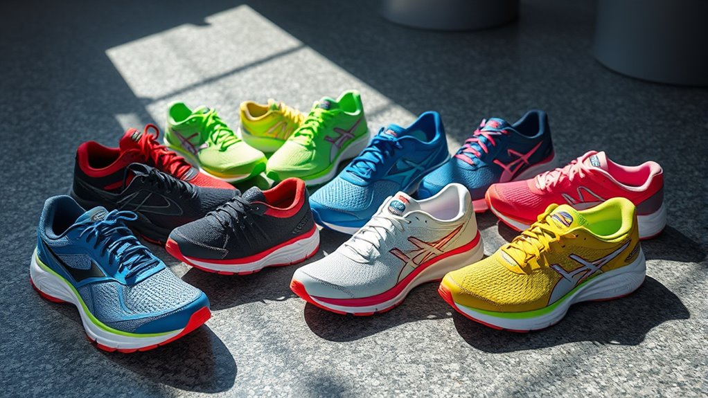 comfortable flexible running shoes