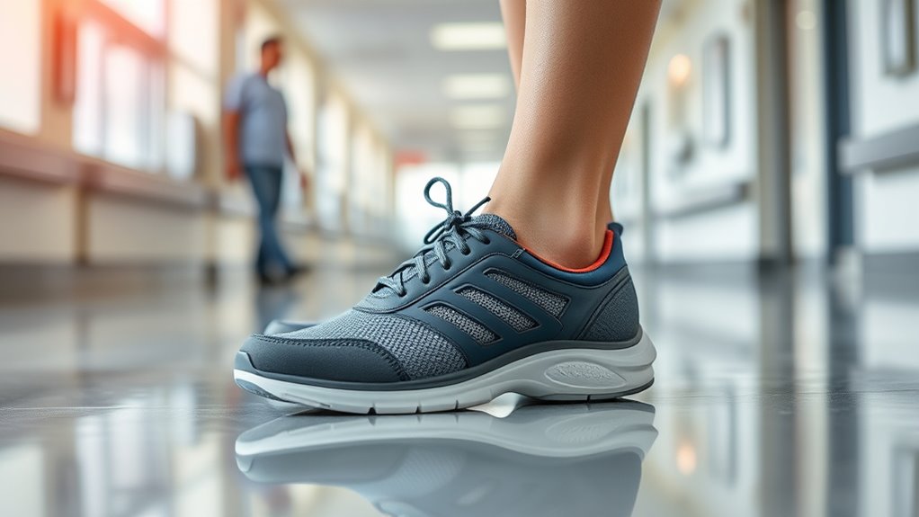 comfortable supportive nurse footwear