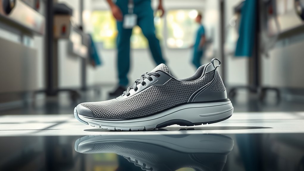 comfortable supportive nursing footwear