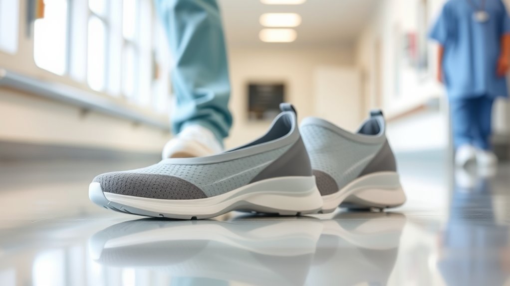 comfortable supportive nursing footwear
