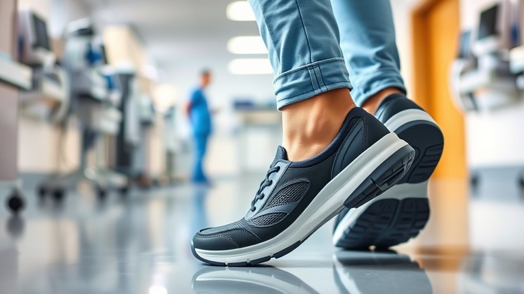 comfortable supportive shock absorbing shoes