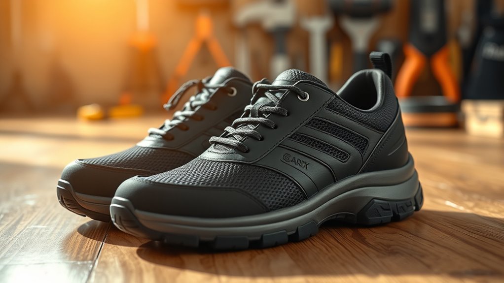 comfortable supportive work footwear