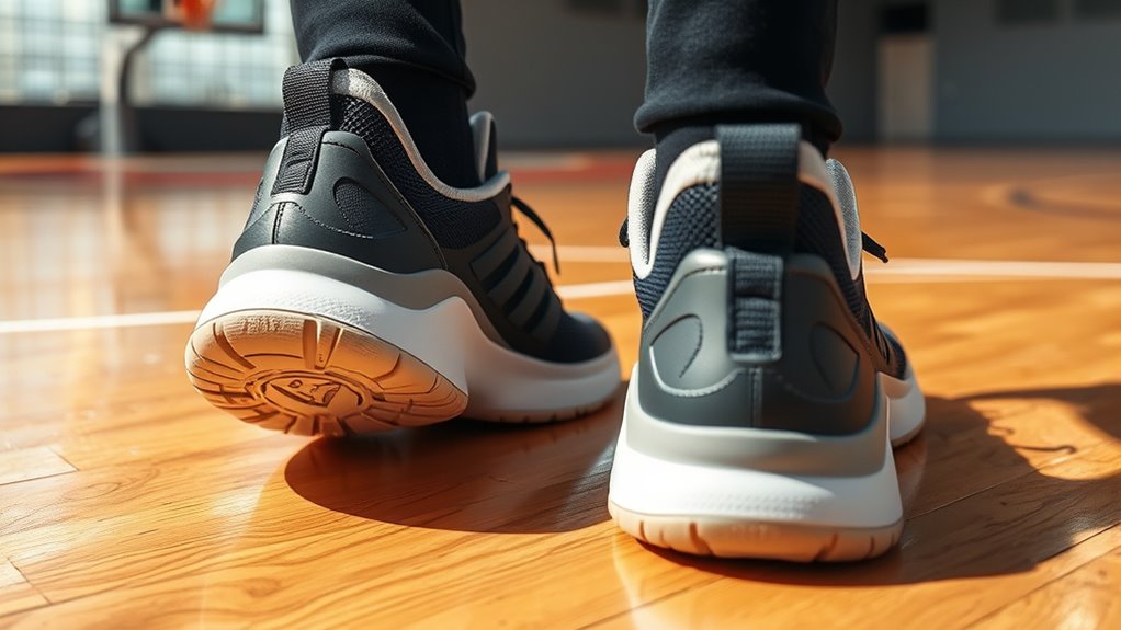 comfortable wide foot basketball shoes