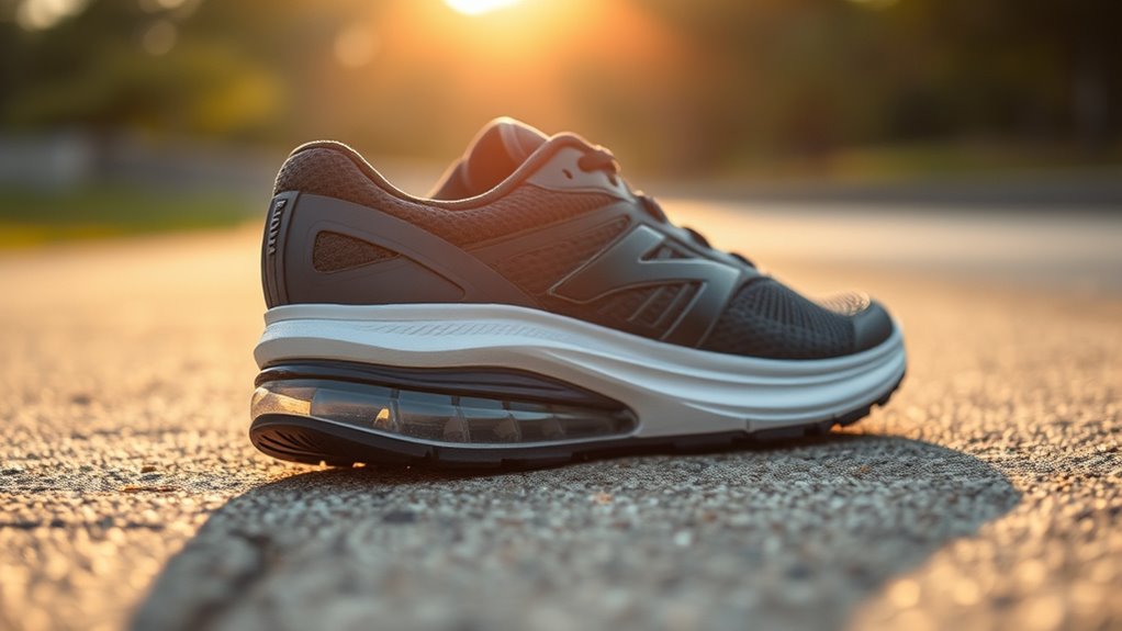 cushioned stable running support