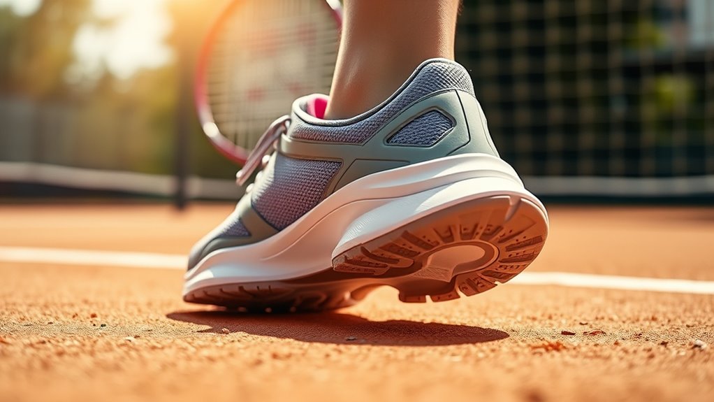 cushioned supportive breathable fit