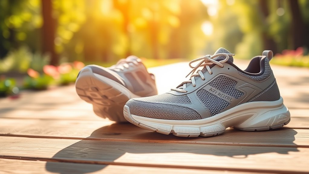 cushioned supportive shock absorbing
