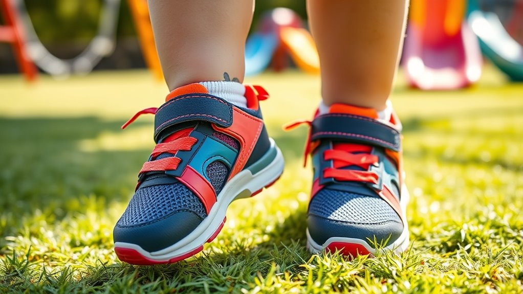 flexible breathable supportive footwear