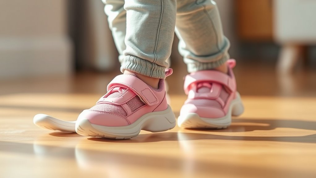 flexible breathable well fitting footwear