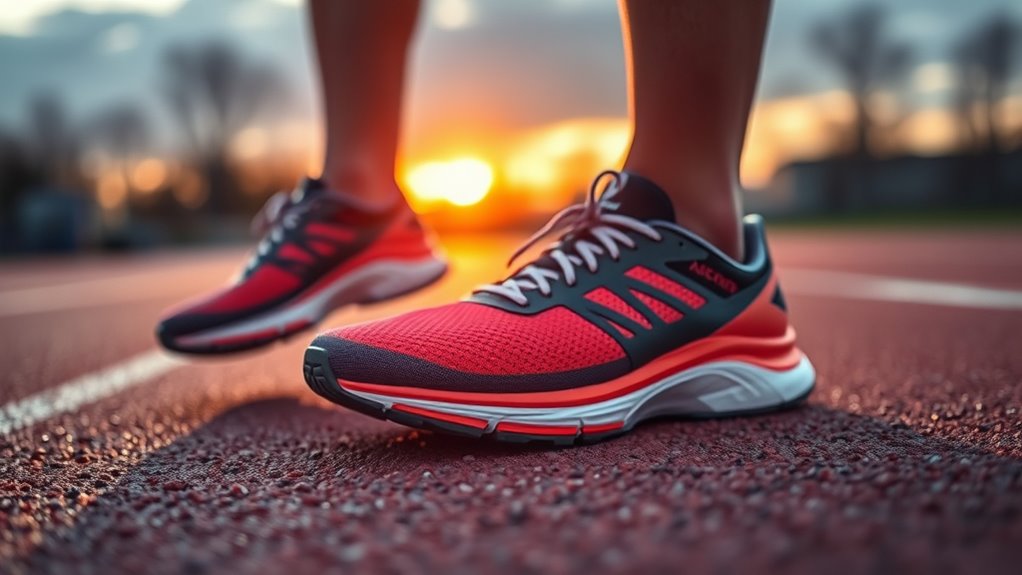 light responsive racing shoes