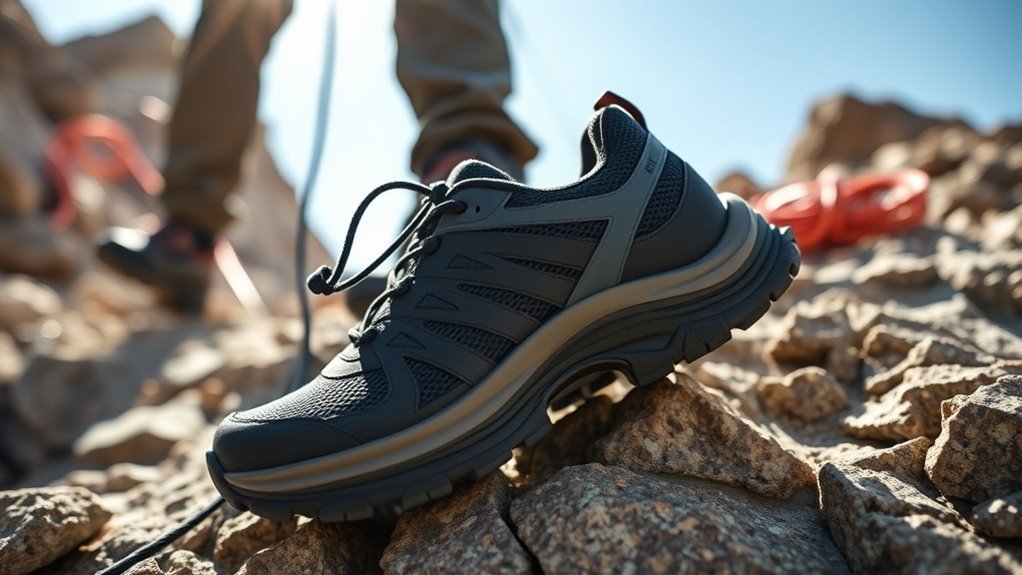 lightweight durable grippy approach