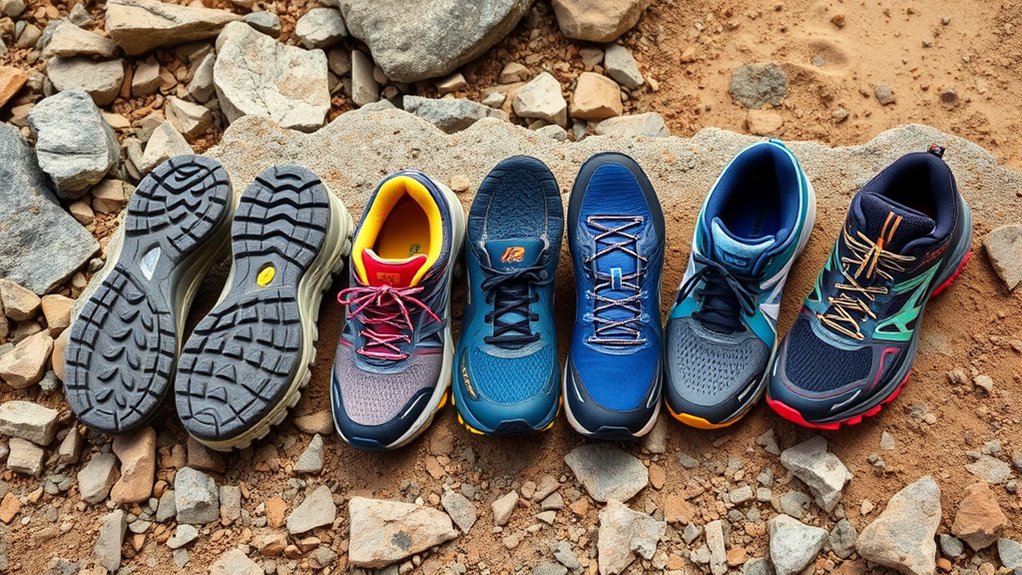 match shoes to terrain