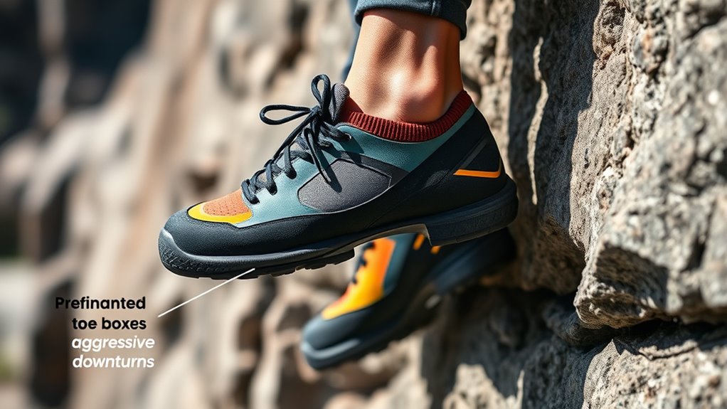 powerful precise toe hooks