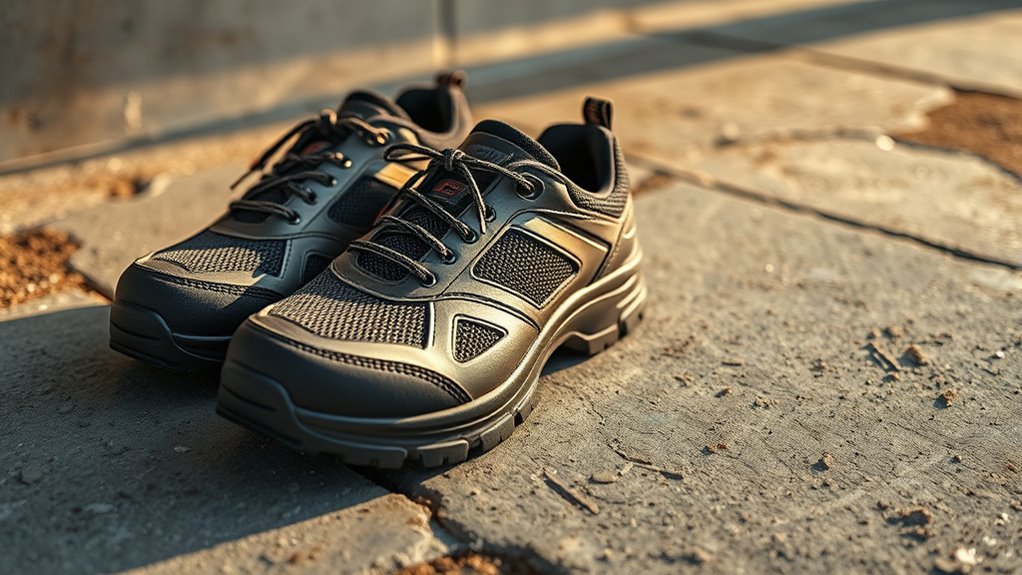 safe durable steel toe footwear