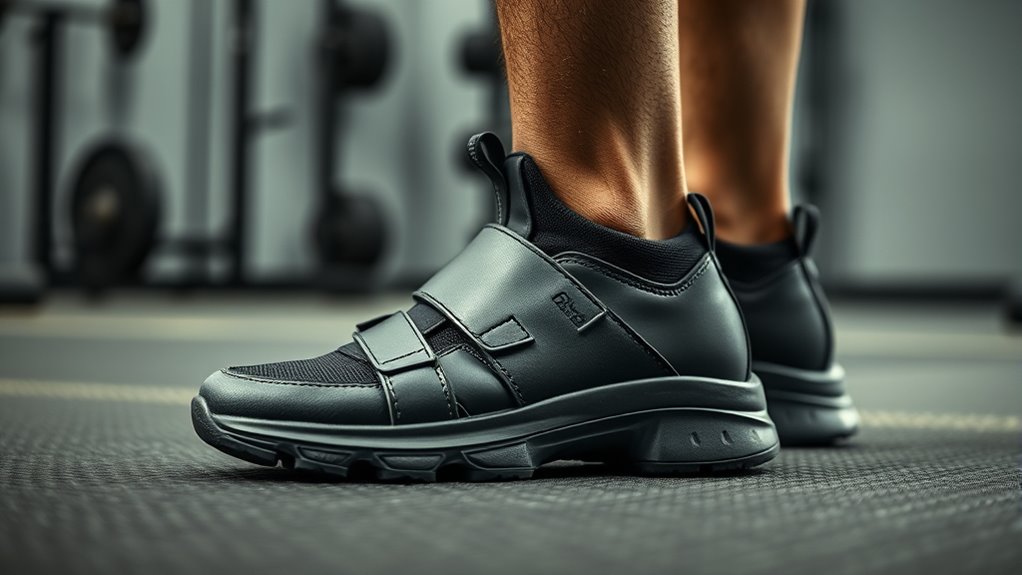 secure heel support fit