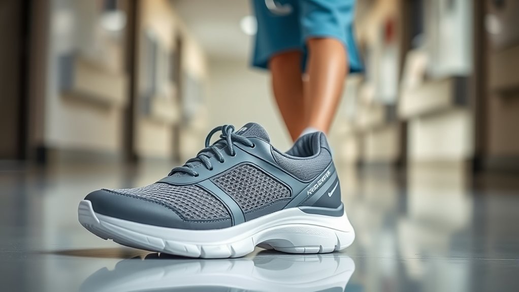 supportive breathable practical footwear
