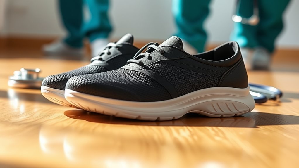 supportive comfortable nursing footwear