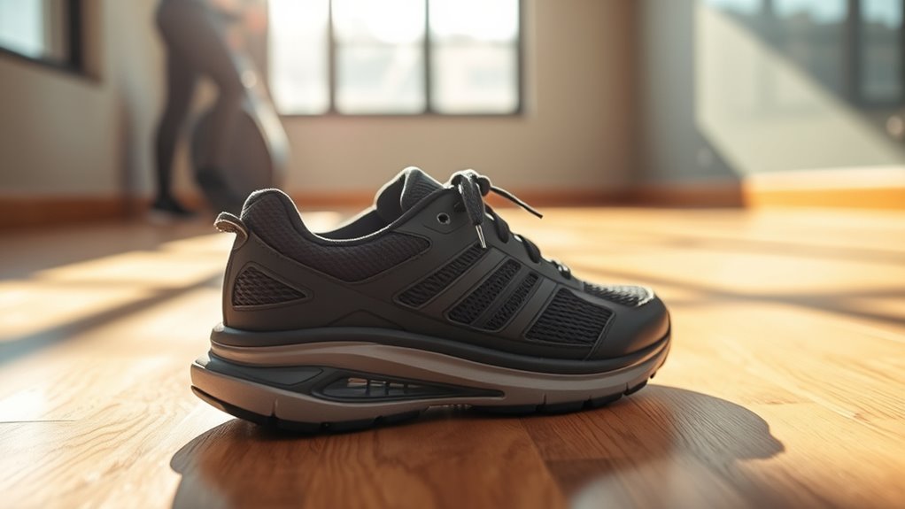 supportive cushioned stable comfortable