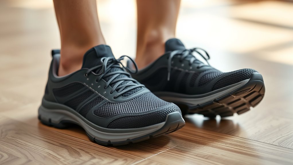 supportive cushioned stable fit