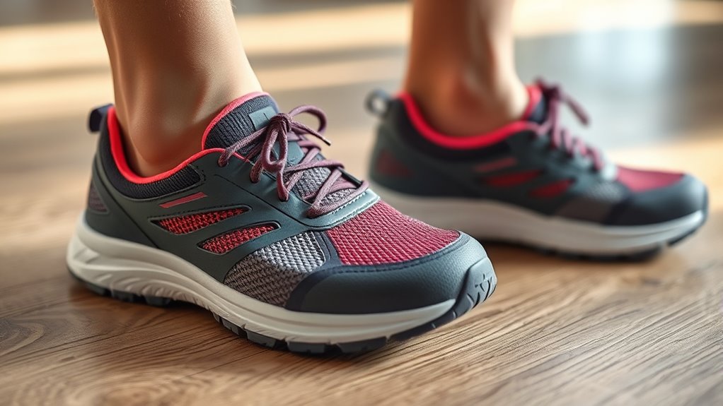 supportive cushioned walking shoes
