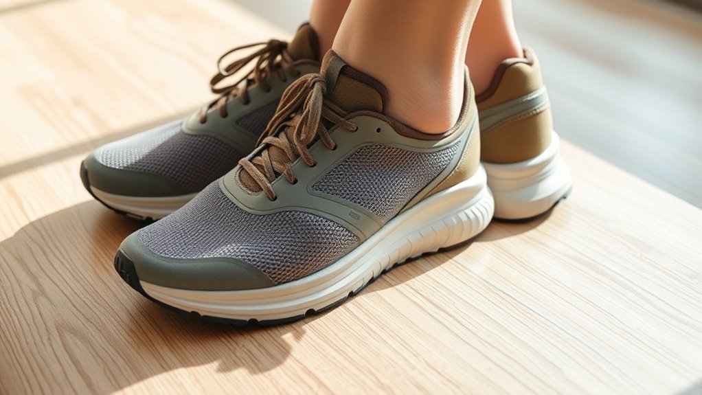 supportive stability for flat feet