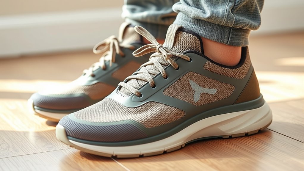 supportive stable comfortable footwear