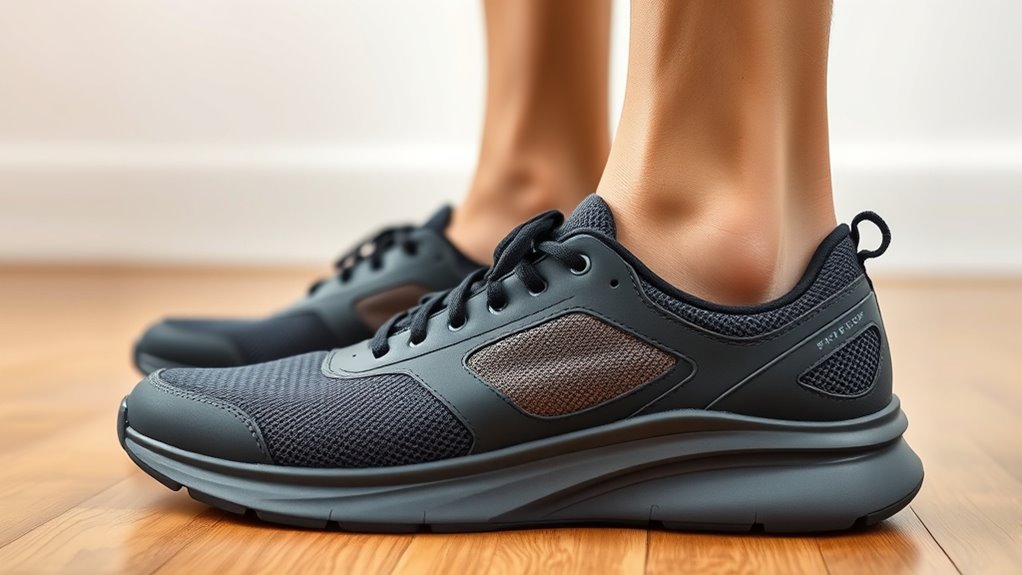 supportive stable comfortable footwear