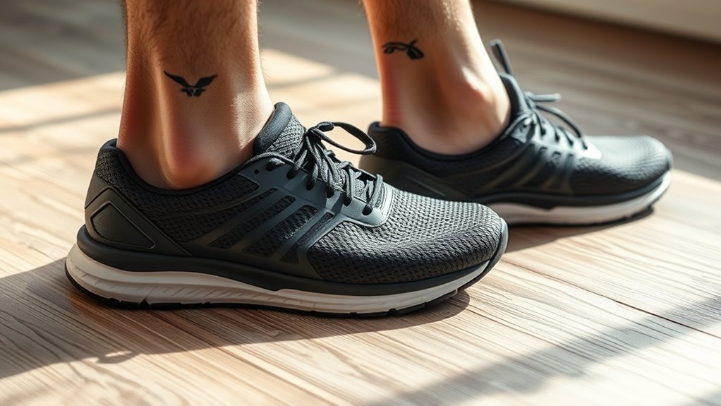 supportive stable well fitting shoes