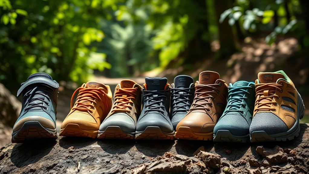 top hiking shoes selection
